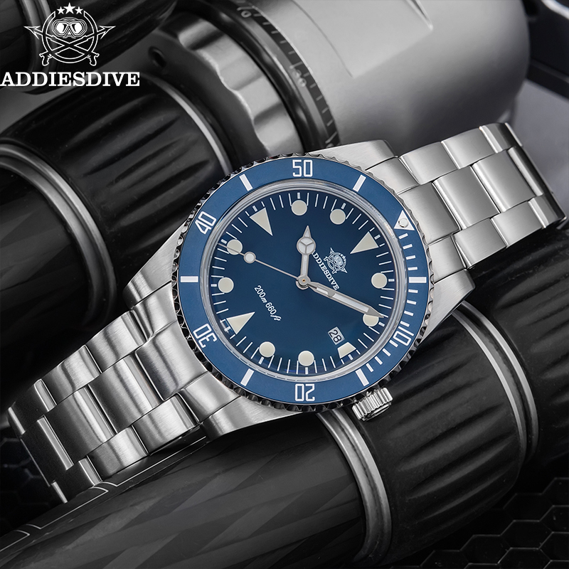 Rolex Watch Submariner - Addiesdive relógio de mergulho masculino aço