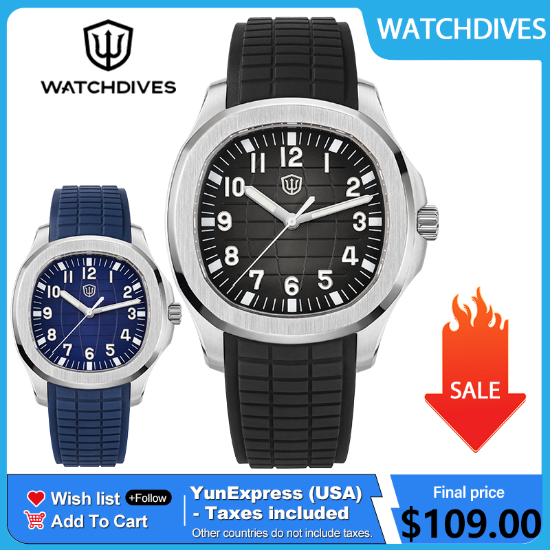 Rolex Watch Submariner - Relógio Masculino de Mergulho Watchdives WD008