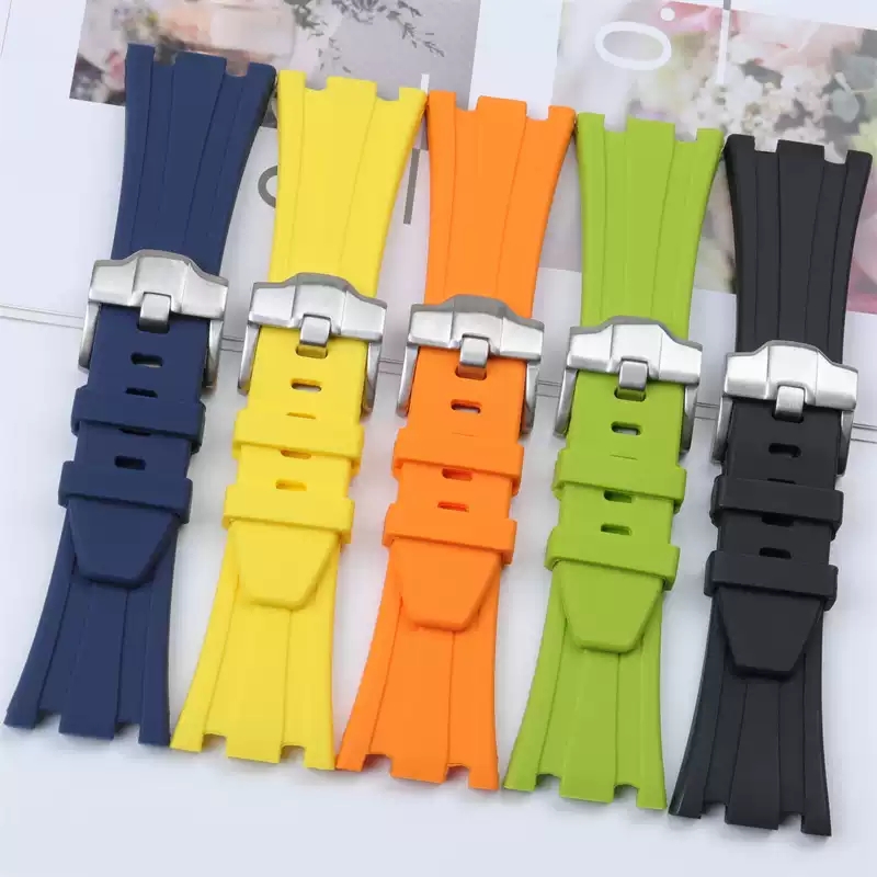 Pulseira de silicone de 28mm p - Audemars Piguet Watch Royal Oak Offshore avaliação e preço