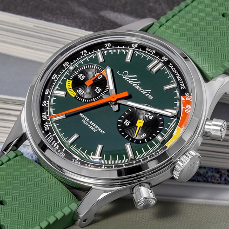 Addiesdive 2025 novo topo 38mm - Rubber Strap Diver avaliação e preço