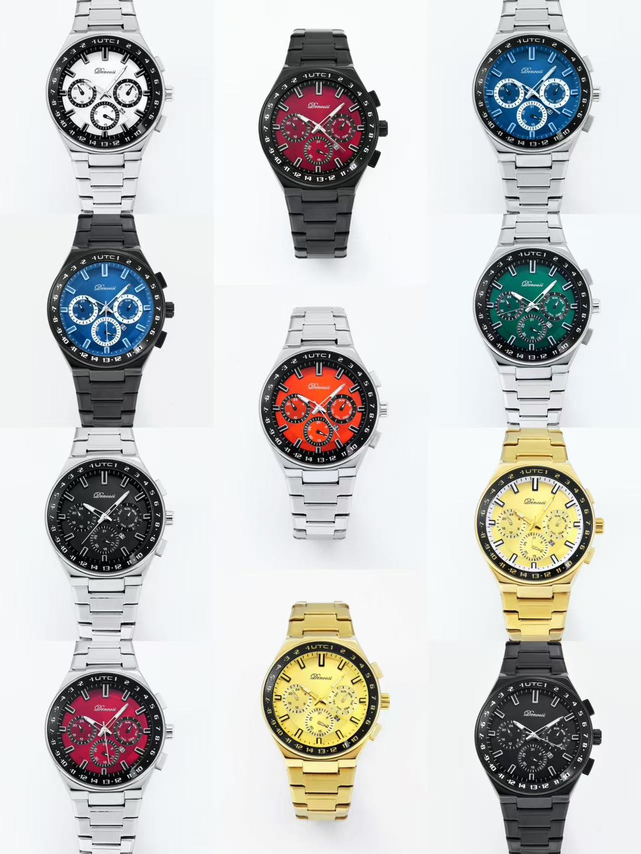 Relógio de Quartzo Multifuncio - Suede Strap Watch avaliação e preço