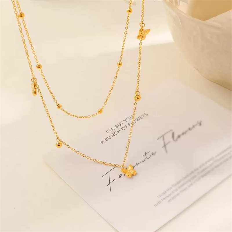 Colar Minimalista de Aço Inoxi - Butterfly Clasp Deployant avaliação e preço