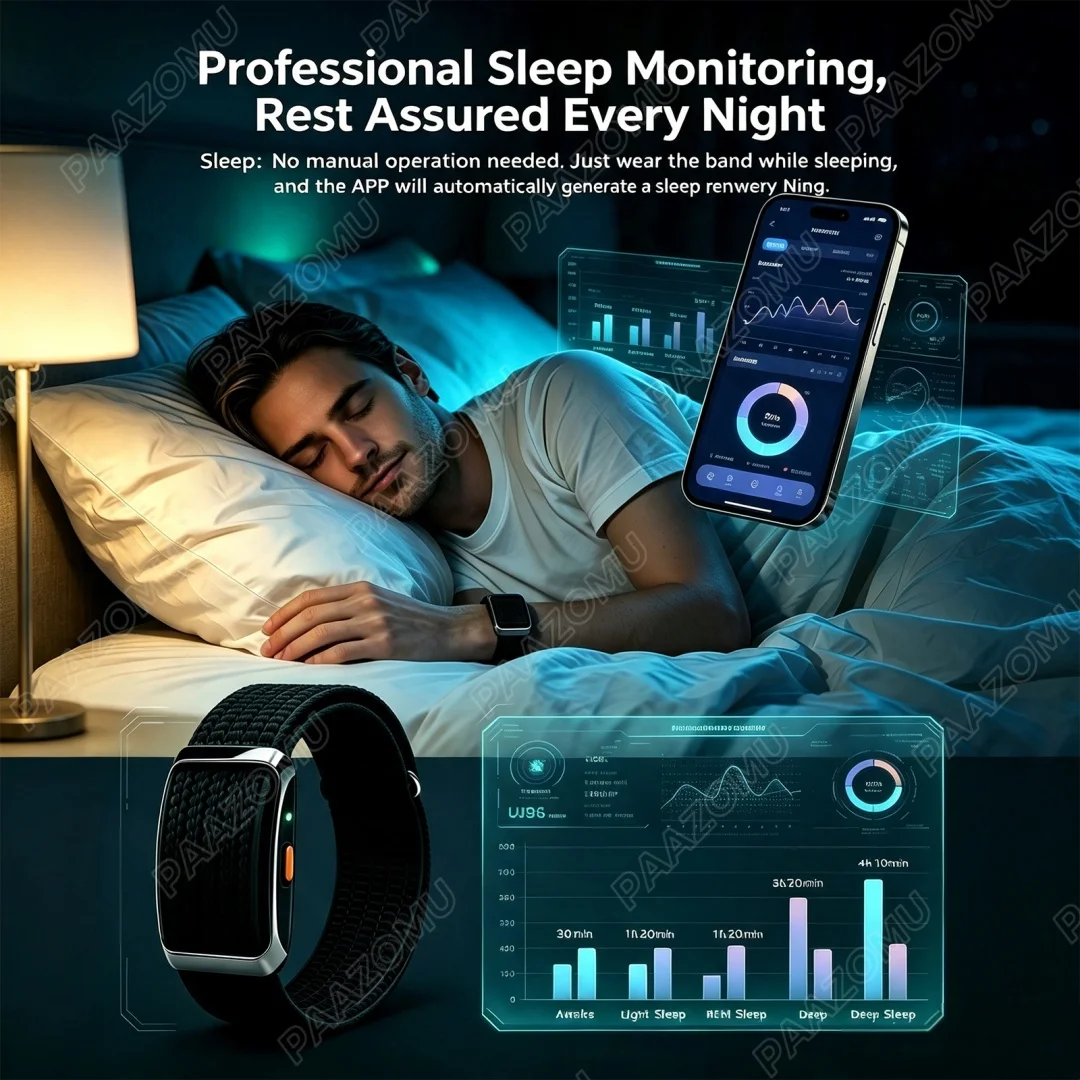 2026 Novo Monitor de Saúde e F - Canvas Strap Watch avaliação e preço