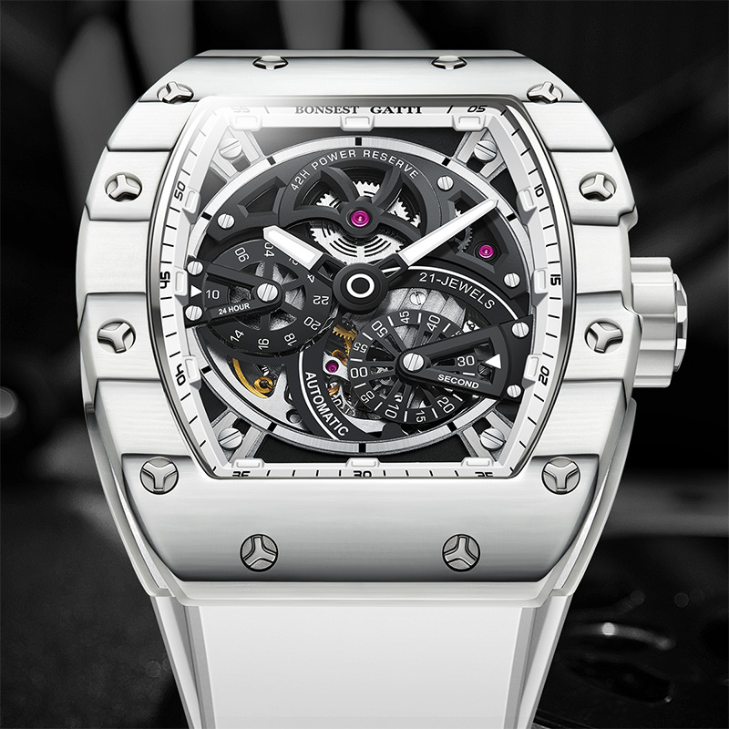 Relógio Mecânico Masculino BON - Rubber Strap Diver avaliação e preço