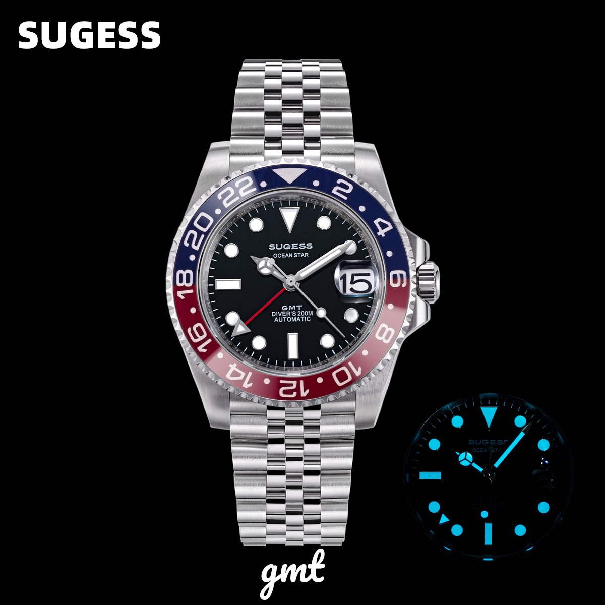 Relógio de Mergulho Sugess GMT - Rolex Watch Submariner avaliação e preço