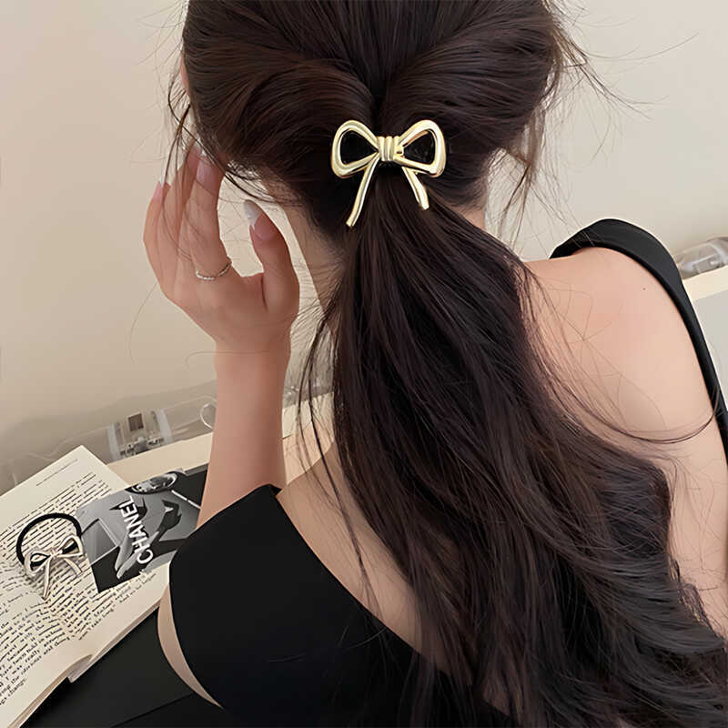 Coreano requintado metal arco  - Silicone Band Women avaliação e preço