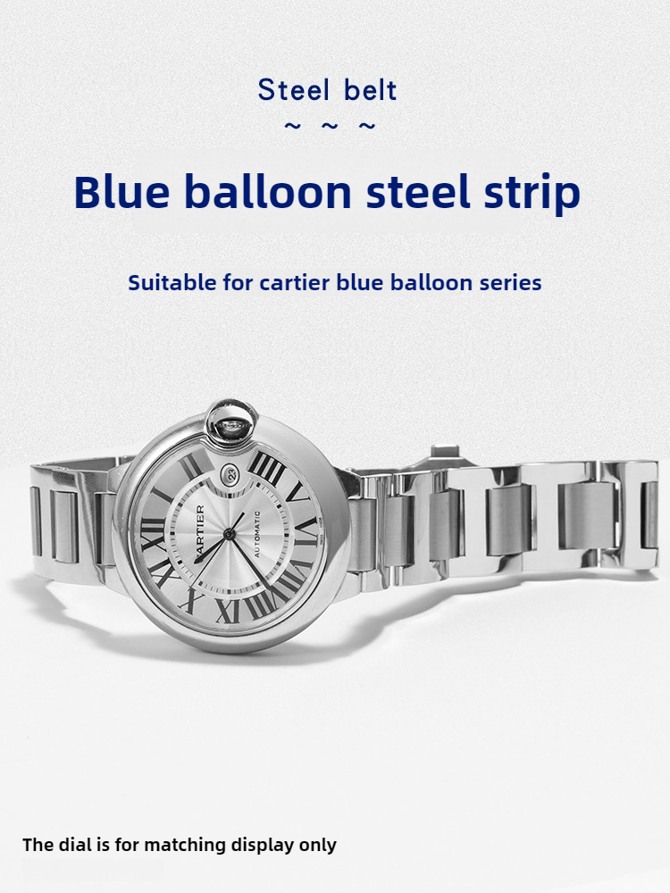 A pulseira de relógio de aço i - Cartier Watch Ballon Bleu avaliação e preço