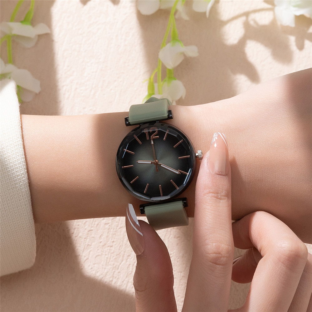 Moda Senhoras Desporto Relógio - Silicone Band Women avaliação e preço