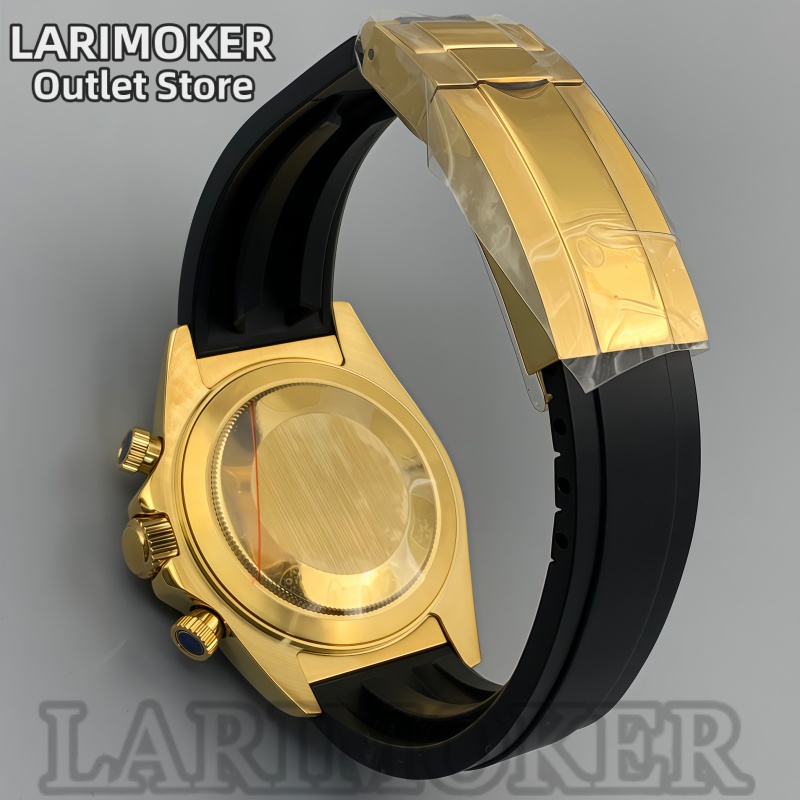 Larimoker 39mm relógio esporti - Rubber Strap Diver avaliação e preço