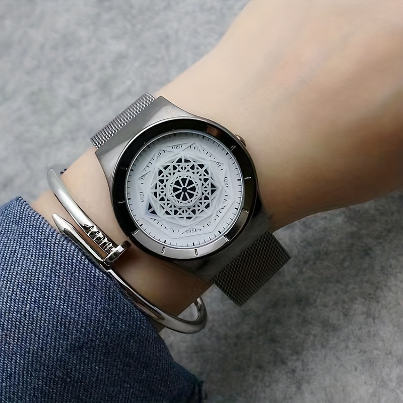 Novo conceito criativo inútil  - Canvas Strap Watch avaliação e preço