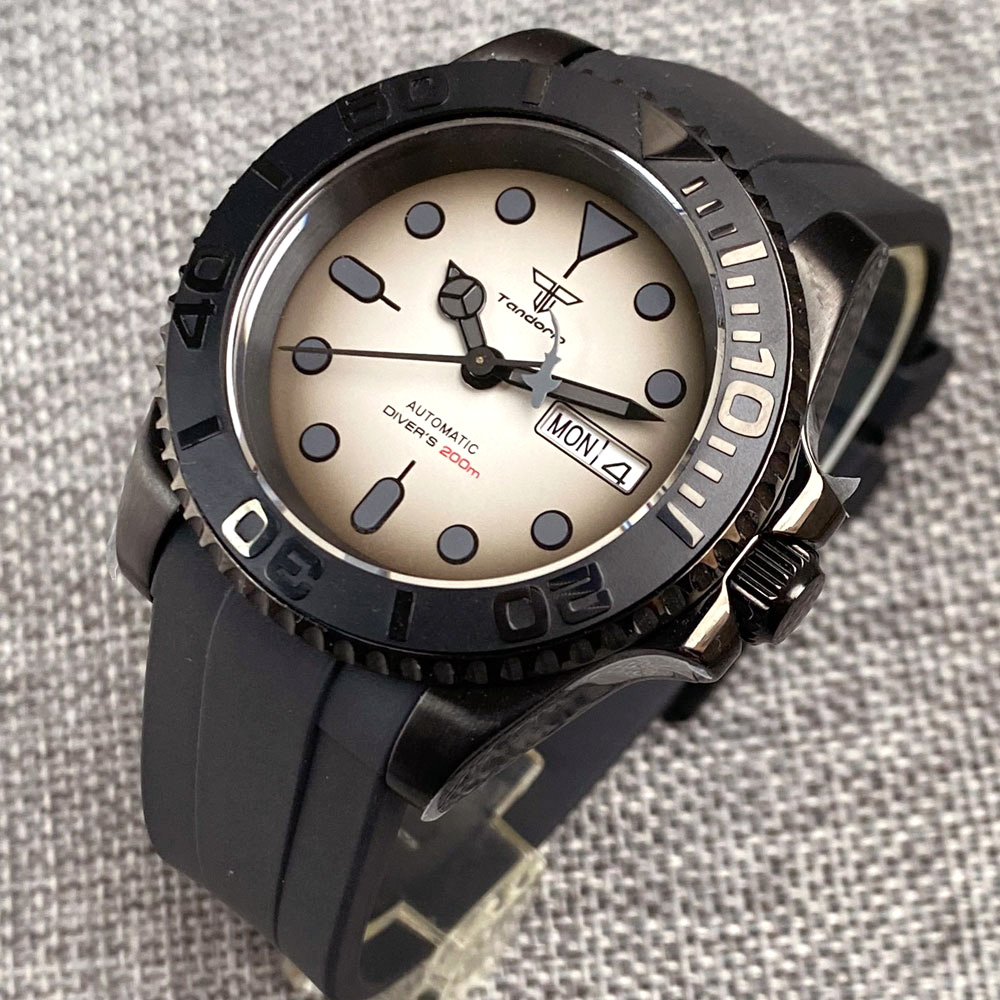 Tandorio-relógio impermeável V - Rubber Strap Diver avaliação e preço