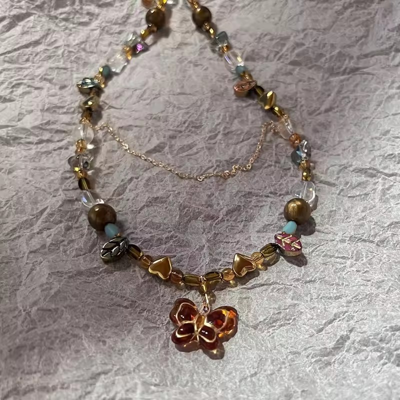 Conjunto de Colares Boho com P - Butterfly Clasp Deployant avaliação e preço