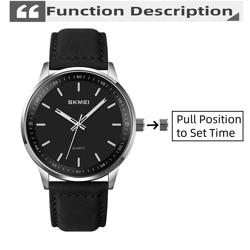 Skmei marca original relógios  - Suede Strap Watch avaliação e preço